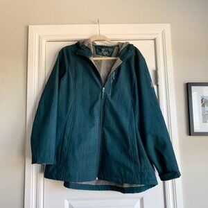 ZeroXposur Teal Coat, 1X